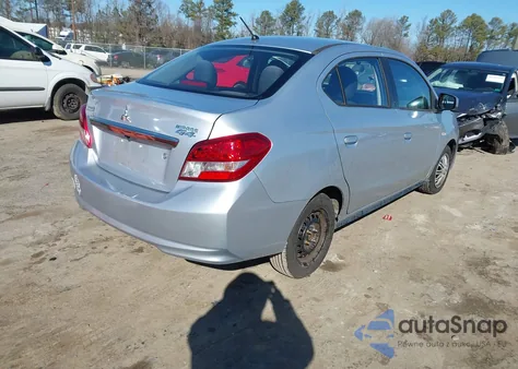 2019 Mitsubishi Mirage G4 Es z USA, uszkodzony, nr VIN ML32F3FJ0KHF17947